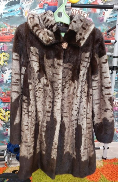 Шуба натуральная норка