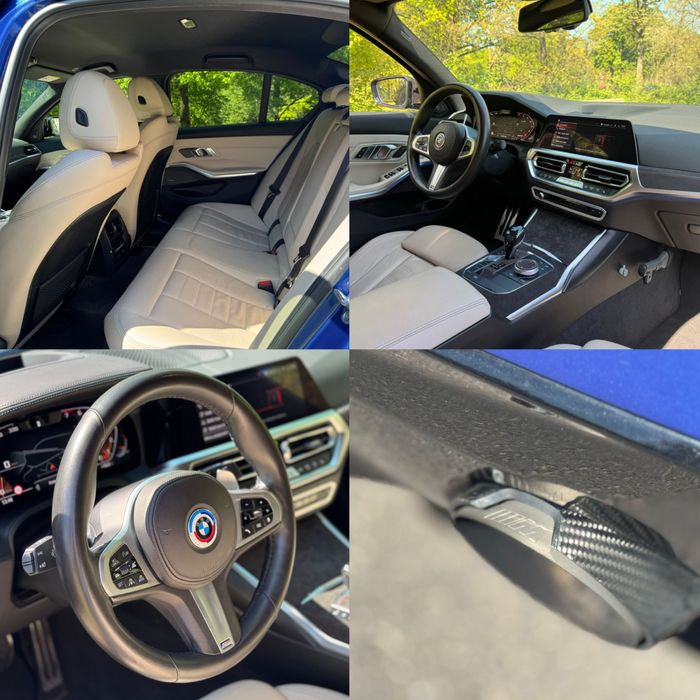 BMW seria 3 g20 individual M Paket 330i Benzină 258cp Lane Side Distronic navigație TJA Head up display bord piele napa suspensie Garanție ceasuri
