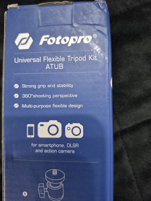 Trepied flexibil camere foto, camere de actiune, telefoane