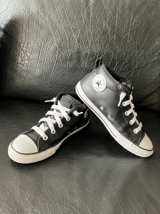 Детски кецове Converse Chuck Taylor All Star Street Leather N38