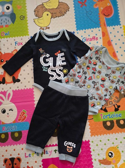Комплект от 3 части Guess 0-3м.