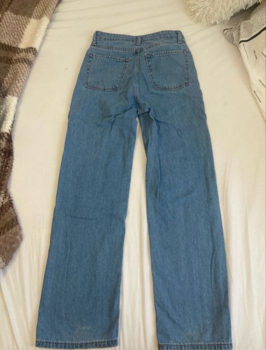 Blugi lungi cu model rupt
