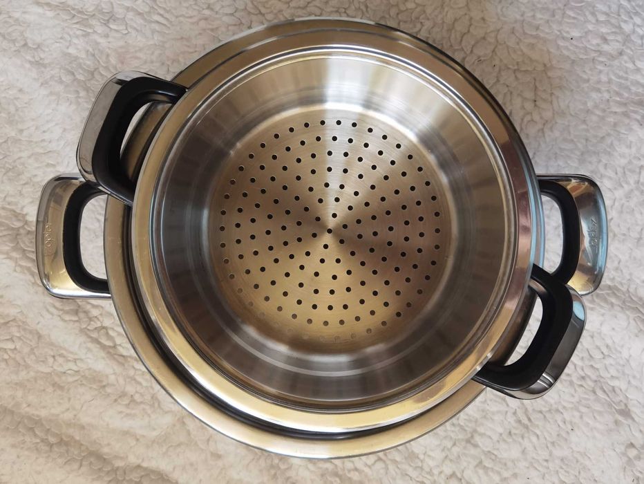 Set oala si capac cu termostat + sita Zepter original