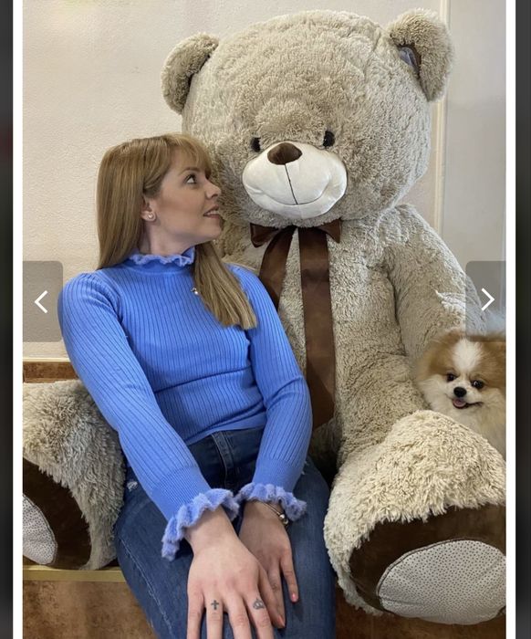 МЕГА плюшен мечок огромно плюшено мече 170см 1,7м плюшени мечки