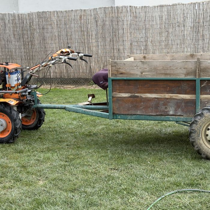 Motosapa Ruris 1001 ksd (plug,freze,contragreutăți, remorcă)
