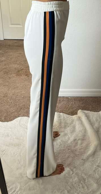 Transport GRATUIT Pantaloni dama Zara albi /Blugi