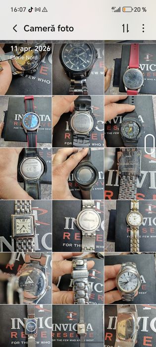 Ceasuri de dama și bărbați 50 de lei bucata