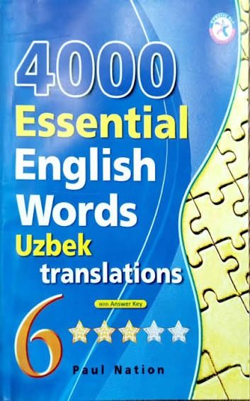 4000 Essential English Words  (rangli, o'zbekcha tarjimasi bilan)
Pau