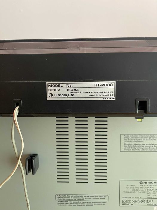 Аудио система Hitachi HRD-MD40