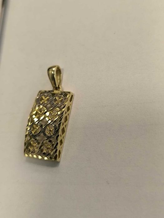 [AG24 Harlau B.44955.2] Pandantiv aur 14K 1.74gr - Garantie 2 ani!