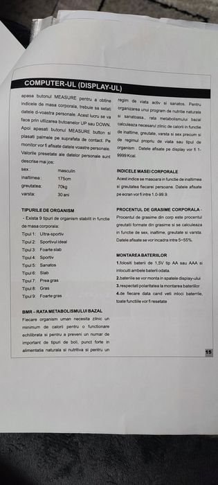 Vând bicicleta eliptica
