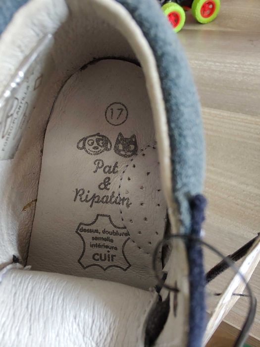 Намалени от 69 лв-Нови обувки бебешки 17 естествена кожа