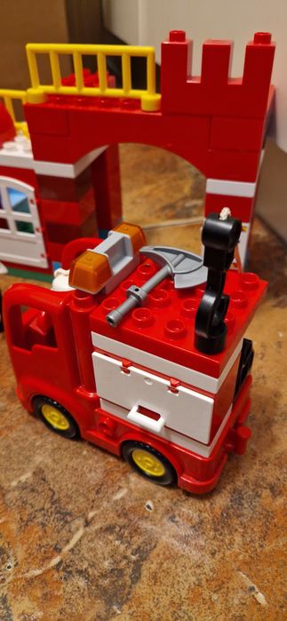 Remiza pompieri lego