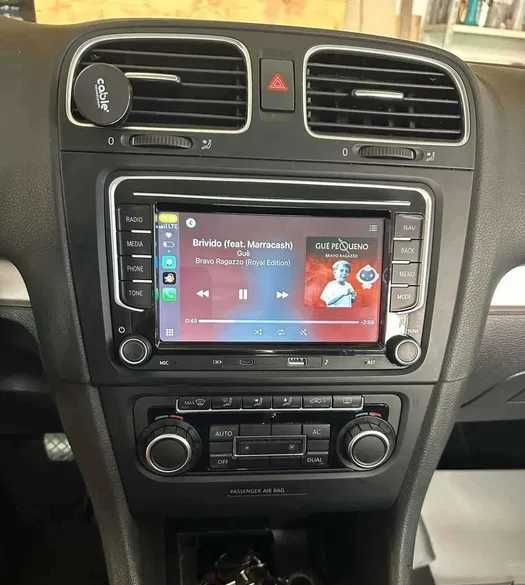 Navigatie 4GB VW Golf Passat B6 B7 CC T5 Polo Tiguan Touran CARPLAY