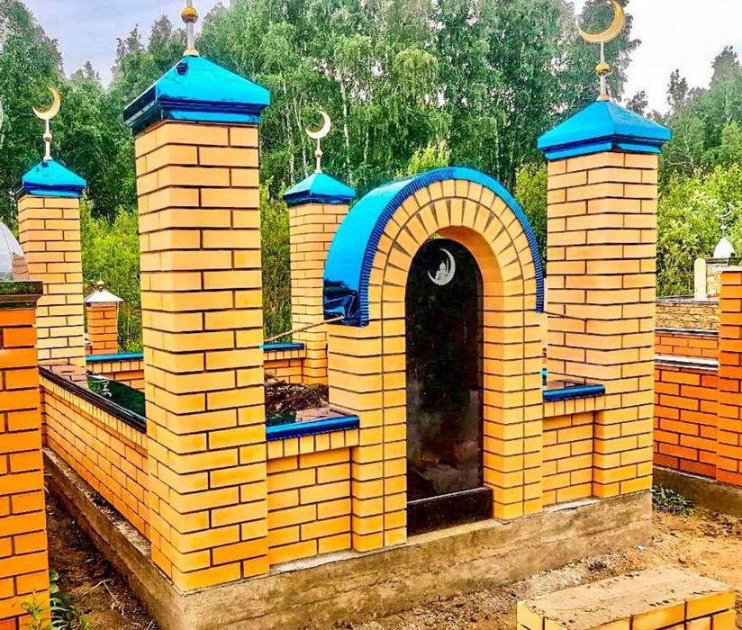 Куполы и полумесяцы для мечетей и мазаров