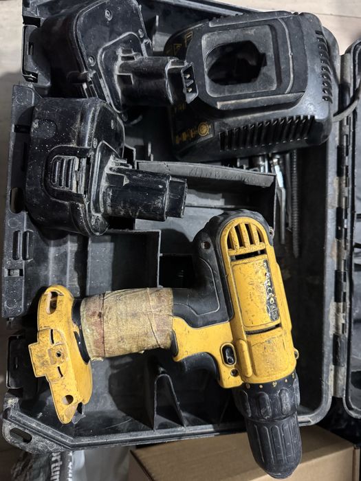 винтоверт dewalt с 2 батерий и куфар