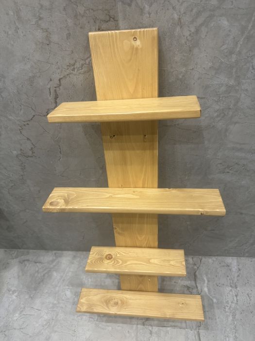 Полка для ванной дерево с пропиткой