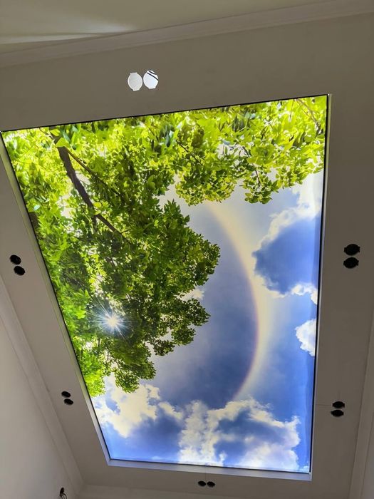 Натяжные потолкие без посредник