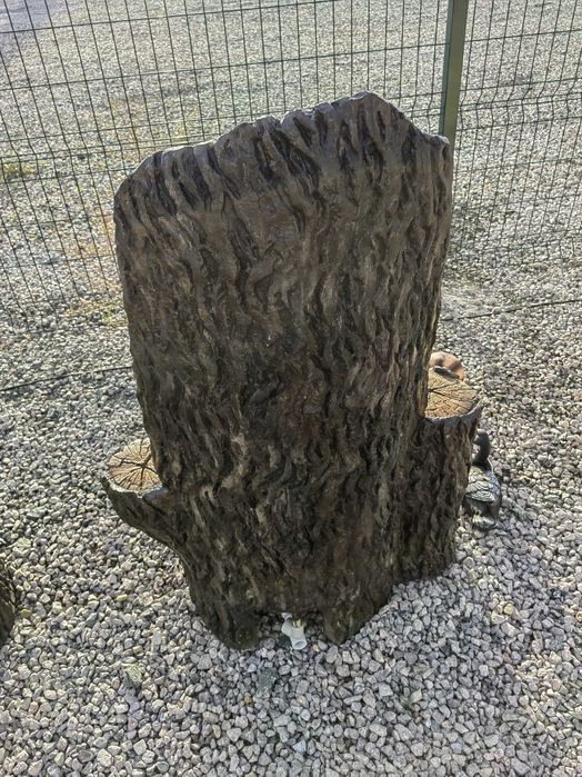 Градинска мивка имитираща дърво