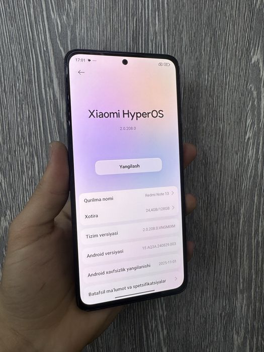 Redmi note 13 128/8 GB