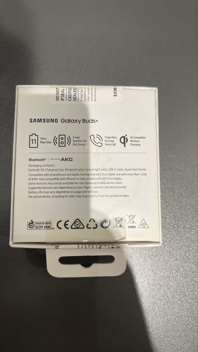 Samsung Galaxy Buds+ (SM-R175), чёрные — оригинал
