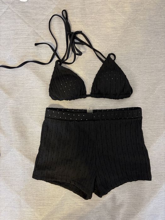 Купальник с шортами xs