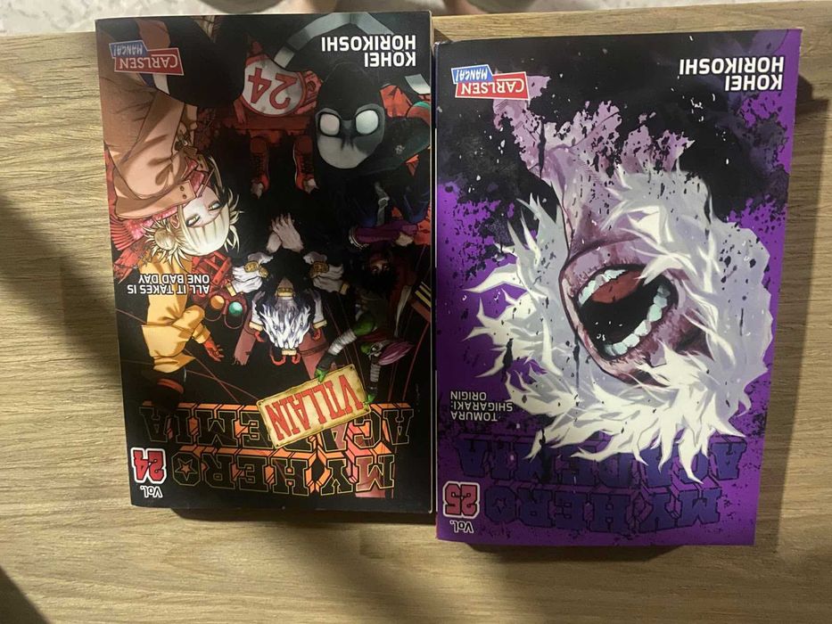 Манга My hero academia том 25, 26 на немецком