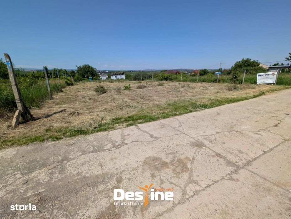 Barnova - Teren Intravilan 974 Mp, utilitati, drum betonat