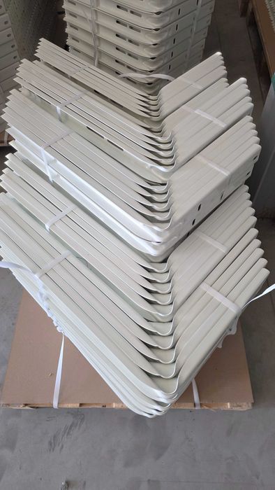 Стойки за климатици Заварена конзола ECO MINI 43 см за климатик 9-12 000 BTU, 1,5 мм бяла ламарина