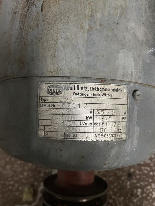 Vand motor trifazic 380/220 de 0.8kw