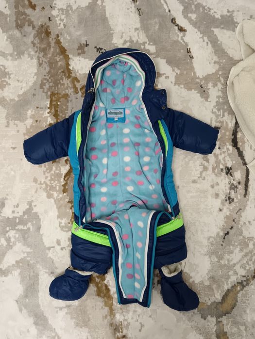 Детский комбинезон зимний с утеплителем