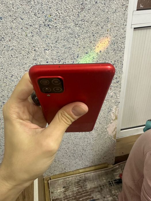 Galaxy a12 Red. Karobka dok
