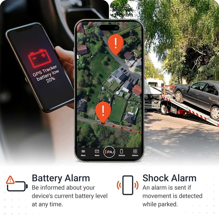 PAJ GPS Power Finder GPS тракер в реално време