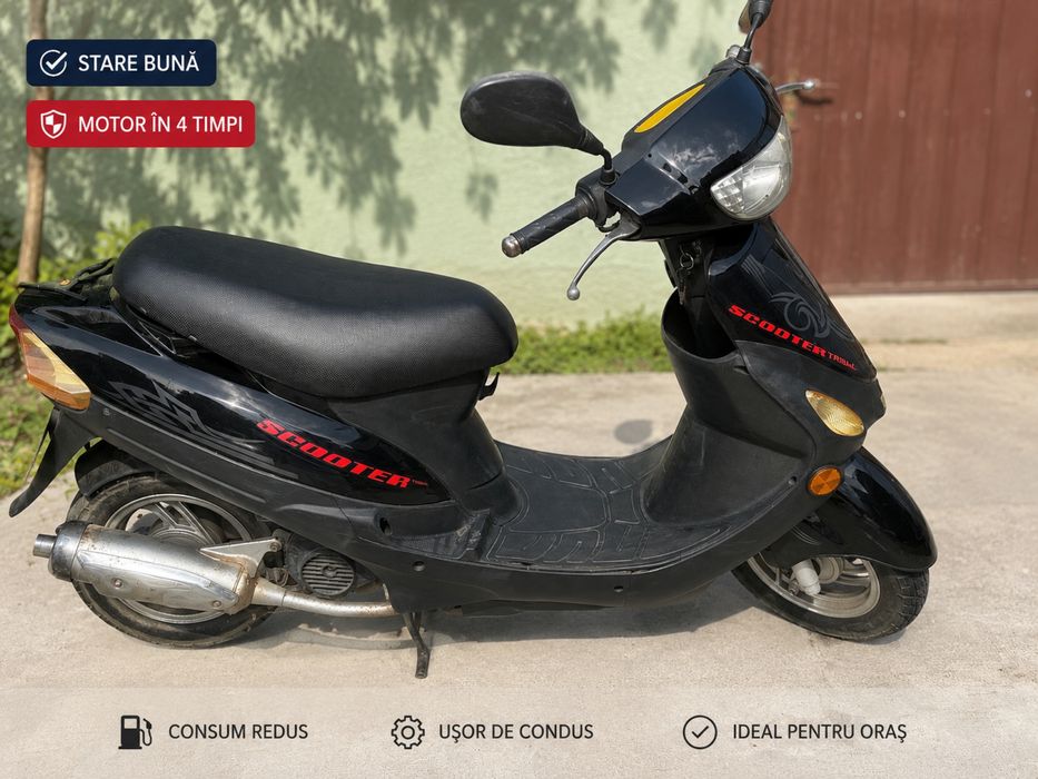Scuter Qingqi 50cc 4T – 7.512 km reali – acte complete