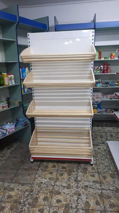 полки стеллажи для магазина
