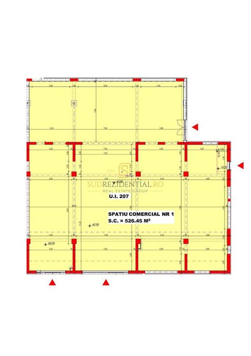 De Inchiriat - Spații Comerciale Premium - Emil Racovita -  Stradal