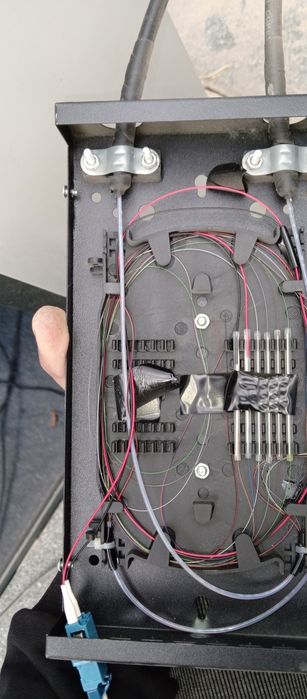 Пожарная сигнализация Болид, IP тел, сварка оптоволокна,