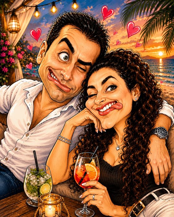 Tablouri Caricaturi la comandă făcute după placul tau ! Cadoul Perfect
