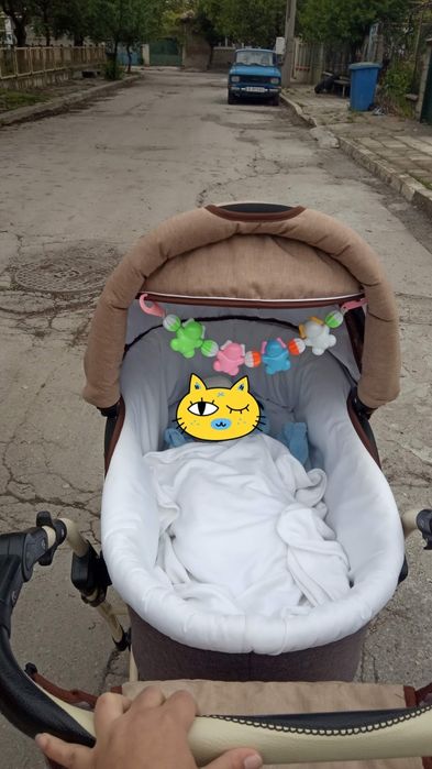 Бебешка количка 3 в 1
