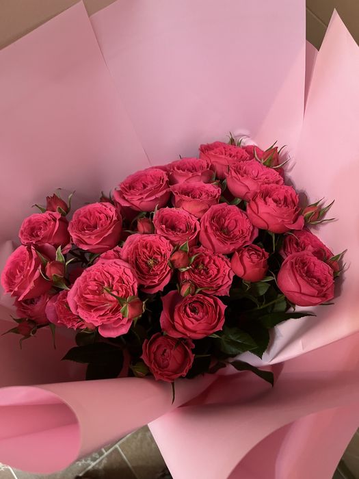 Букеты цветов розы