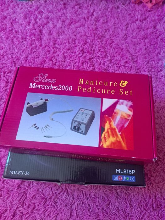 Lampa uv ptr unghii si pila electrica unghii