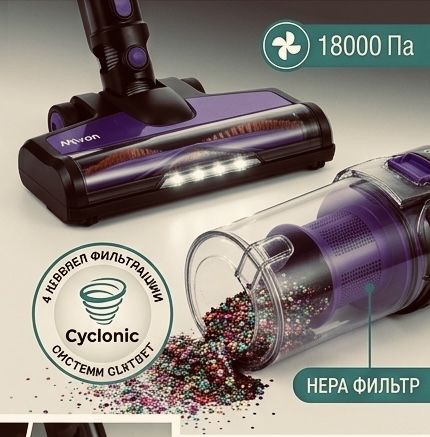 Пылесос, Умный пылесос, Пылесос 2/1