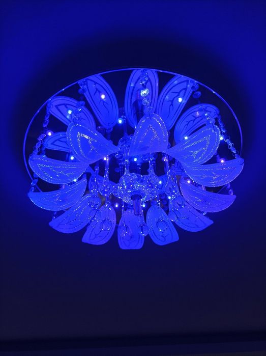 Плафониера Orhid с кристали 5хG9