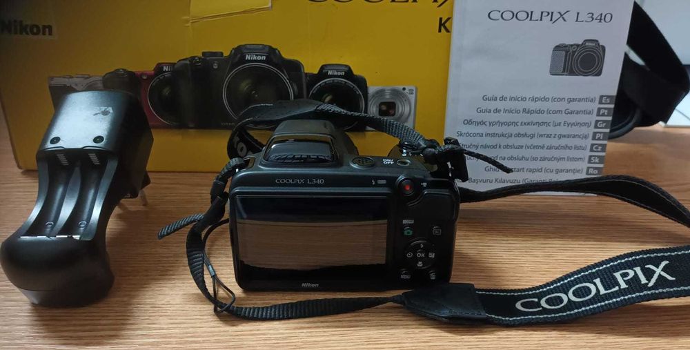 Camera Foto Digitala NIKON CoolPix L340 20MP Zoom 28X Point & Shoot