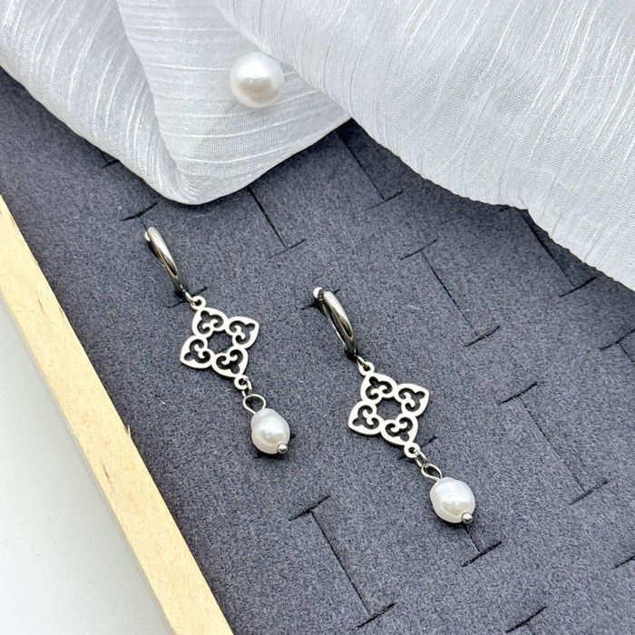 Этно сережки из титана