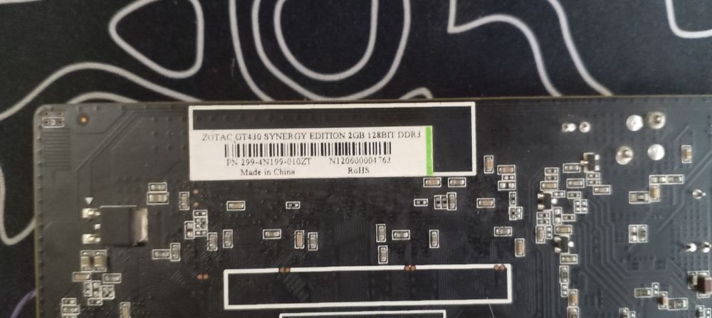 Видеокарта Gt430 2gb zotac
