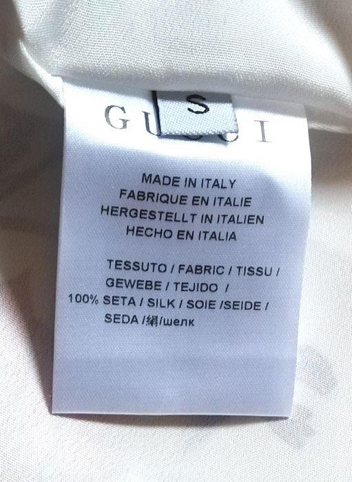 Gucci шёлковое платье