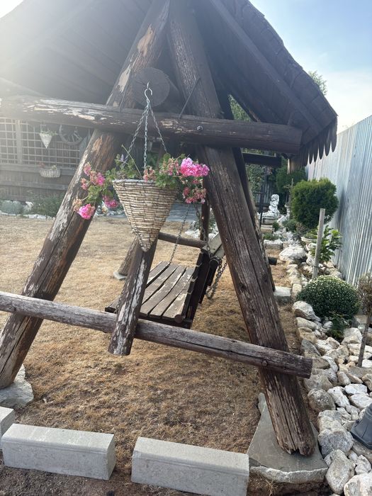 Leagăn de grădină!