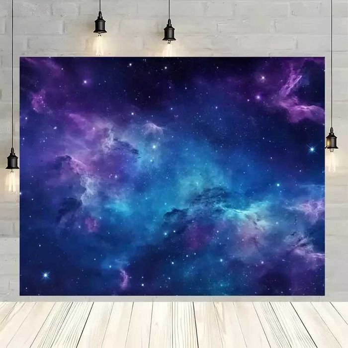 Tapiserie Galaxy XXL 235x180 cm Nouă din Poliester – Decor Perete Cosmos