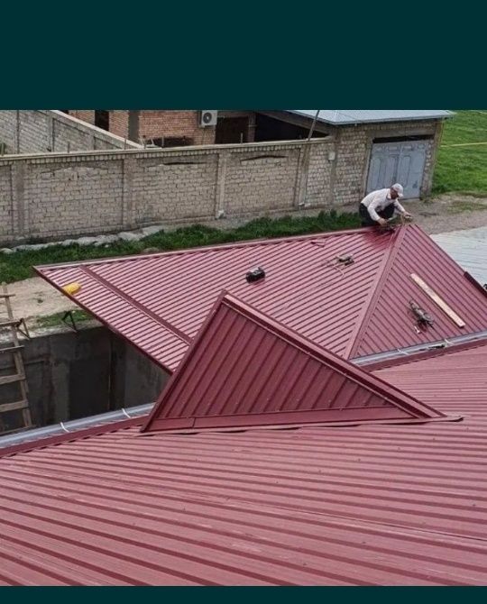 Том ёпиш ва эски томларни римонт килиш ишларини киламиз